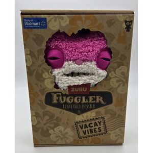 ZURU Fuggler Vacay Vibes Sketchy Squirrel‎ 9 Inch Funny Ugly Monster Plush New